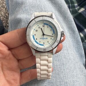 White “scrub stuff” Nursing watch